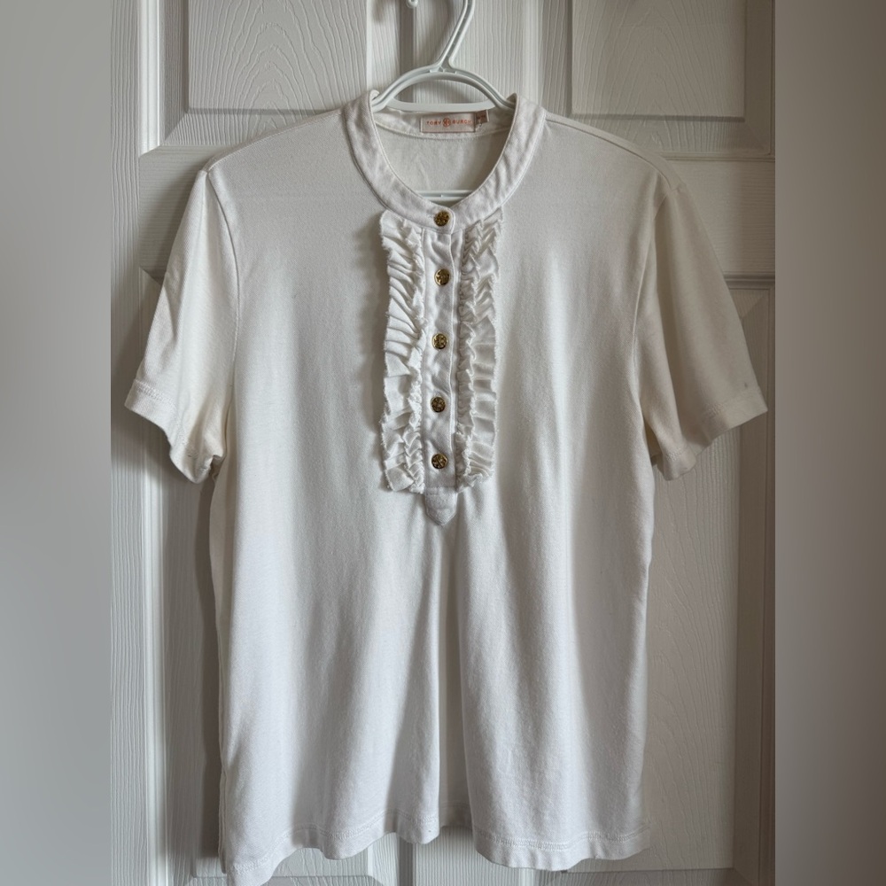 Tory Burch Women’s Ruffled Top